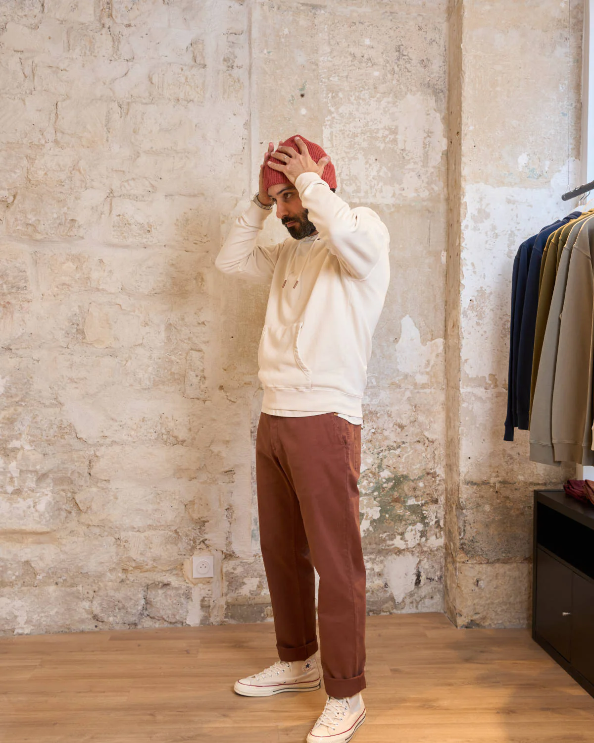 CHINO ACAJOU | VINCE - – Image 3